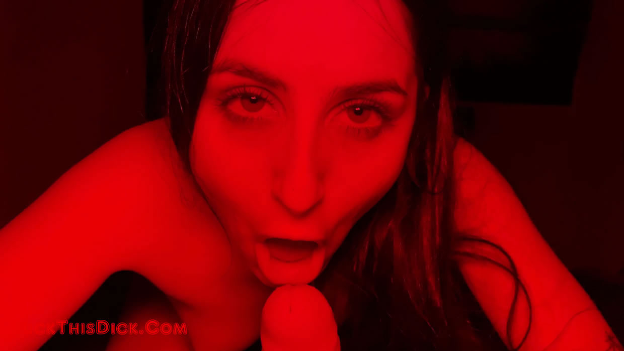 Suck This Dick: Kaitlyn Katsaros – Late Night Multi-Color POV Blowjob