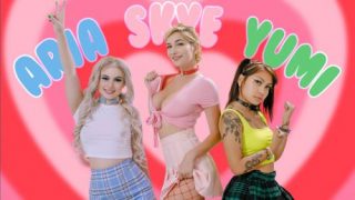 BFFS: The Powermuff Girls – Skye Blue, Aria Banks & Yumi Sin