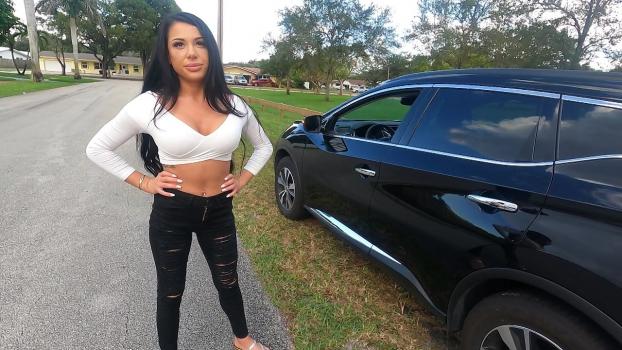 Bang Roadside XXX – Gianna Grey Is Stranded With A Flat Tire And Fucks Her Way Out Of It