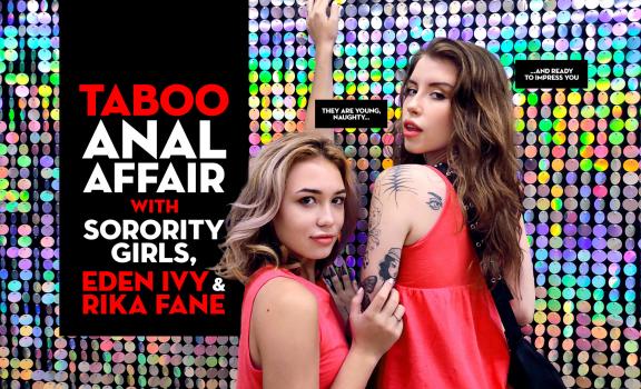 Life Selector: Taboo Anal Affair With Sorority Girls – Rika Fane & Eden Ivy