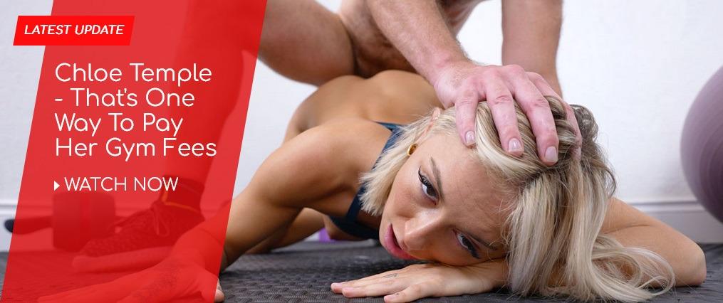 Fit18: Blonde Girl Cant Afford The Gym – Chloe Temple