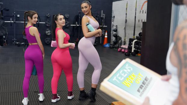 BFFs: BFFS Don’t Pay For Gym Memberships – Brookie Blair, Serena Hill & Ariana Starr