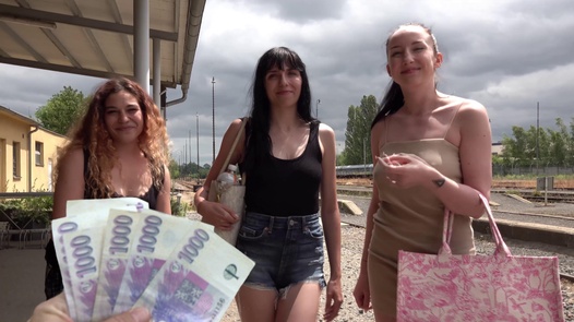 Czech Streets – Sex With A Conductor In The Toilet