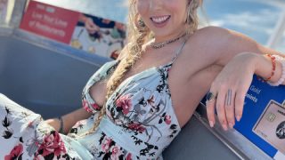 MrLuckyLife – Santa Monica Beach With Busty Lena Paul