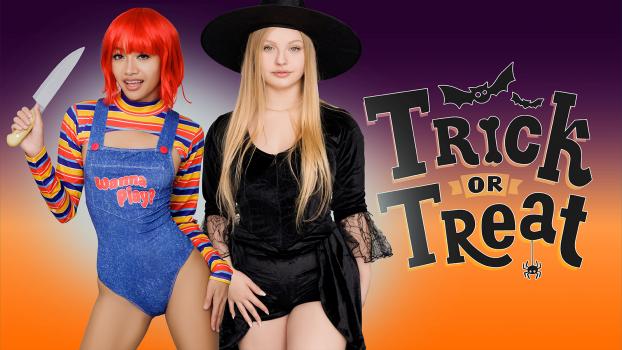 DadCrush: Trick Or Threesome – Jade Kimiko & Kylie Shay