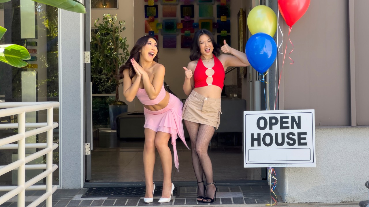 House Humpers: Never Been With a Guy Before – Lulu Chu & Nicole Doshi