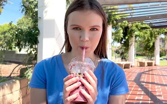 Bang Real Teens – 18 Year Old Ava Marina Gets Her Shaved Pussy Creampied
