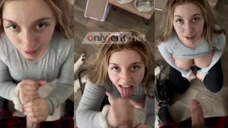 OnlyFans Lanacat – Clothed Blowjob and Tugjob POV
