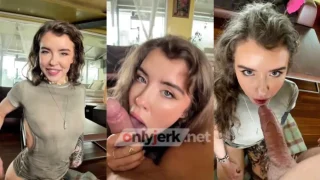 OnlyFans Eden Ivy – Hot Canadian Blonde POV Deepthroat And Cum On Face