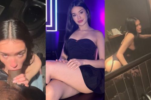 OnlyFans Stepsis_Mia – Public Restroom POV Sextape