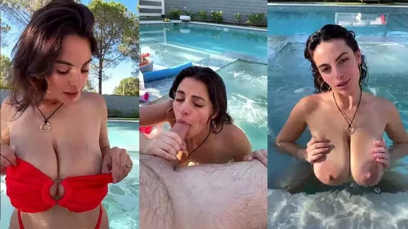 OnlyFans Alexa Pearl – Pool Live Wet POV