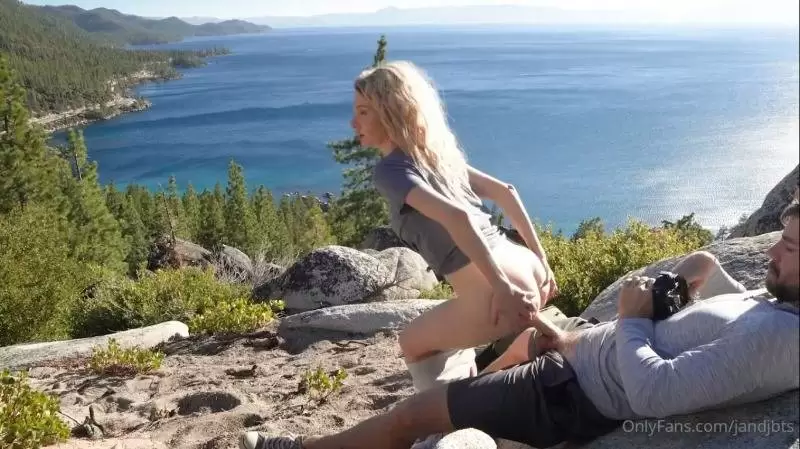 OnlyFans JackandJill – POV Blowjob & Fuck On The Rocks Outdoor