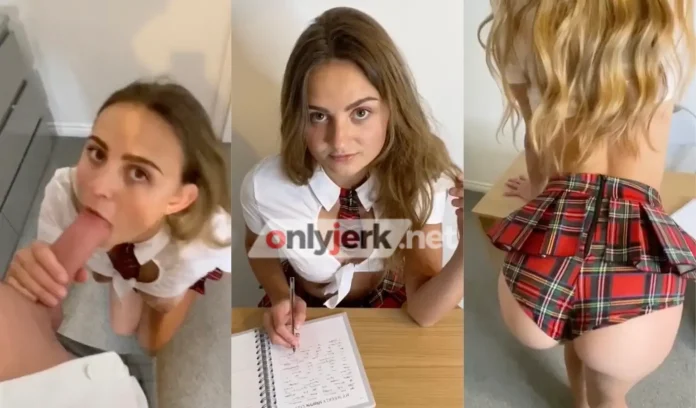 OnlyFans SummerBrookes Get Fucked In Student Uniform
