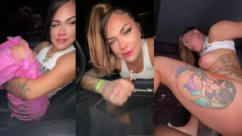 OnlyFans Karmen Karma – POV Sucking And Fucking BBC In A Car