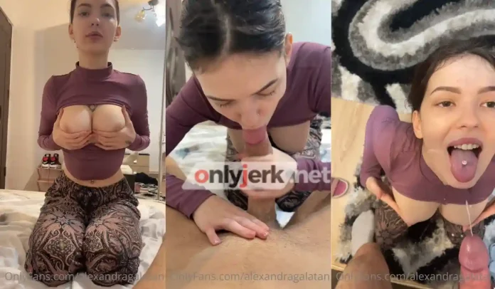 OnlyFans AlexAndRagalatan – POV Blowjob With Facial
