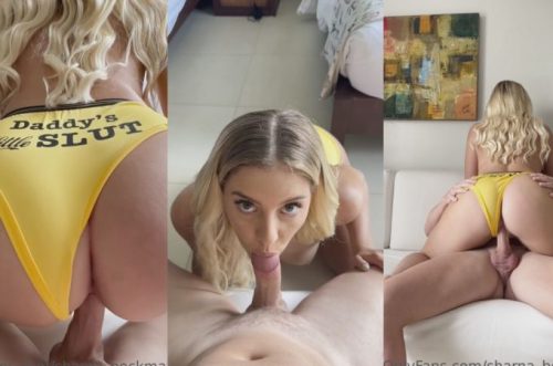 OnlyFans Sharna Beckman – Daddy’s Little Slut