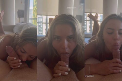 OnlyFans Madiiitay – POV Sloppy Wet Blowjob