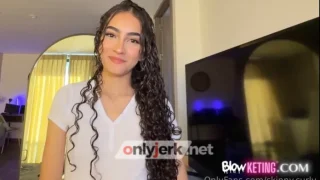 OnlyFans SkinnyCurly – POV Hardcore CIM Sex Tape