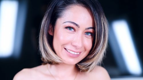 AmateurAllure – Athena Amour is Back to Show Off Her Assets, While Sucking, Fucking and Swallowing
