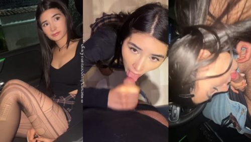 OnlyFans Catsara Pays Uber Driver With A Blowjob