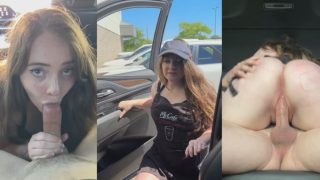 OnlyFans RedHeadWinter – McDonalds Car BG Sex