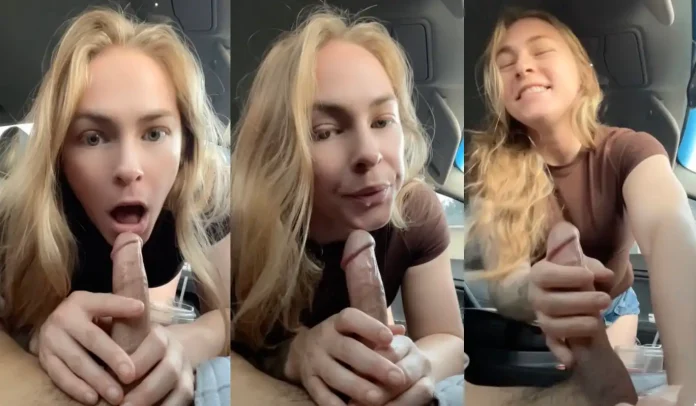 OnlyFans Kay Hansen – Car Blowjob