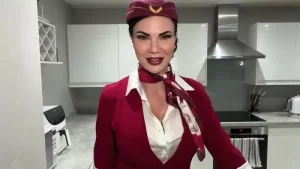 OnlyFans Jasmine Jae – Secret Affair Sex With Slutty Flight Attendant