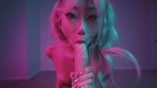 OnlyFans Aeries Steele – Blowjobs In A Neon Room